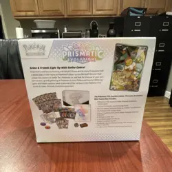 Pokemon TCG Prismatic Evolutions Elite Trainer Box Collectors Edition Eevee 2024 - Image 2
