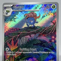 Pokemon Gloom 198/197 SV03: Obsidian Flames Illustration Rare Holo - Image 4
