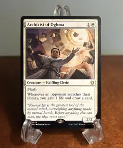 MTG Archivist of Oghma The List Reprints Mystery Booster 2 MB2 #CLB-4 NM Min - Image 1