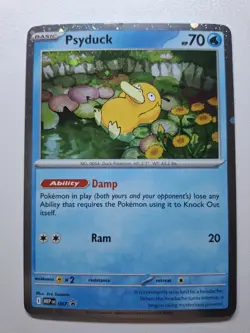 Pokemon - Psyduck - MEP007 - Black Star Promo - Holo - NM - Image 3