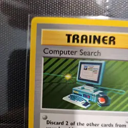 Computer Search - Trainer -1st Edition Base Set (Shadowless) Pokemon 71/102 *LP* - Image 2