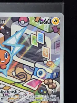 Pokemon Rotom 197/182 Destined Rivals Illustration Rare Holofoil Near MInt - Image 4