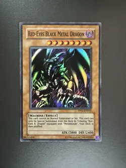 Red-Eyes Black Metal Dragon PP01-EN015 Super Rare Unlimited Edition NM YuGiOh - Image 1