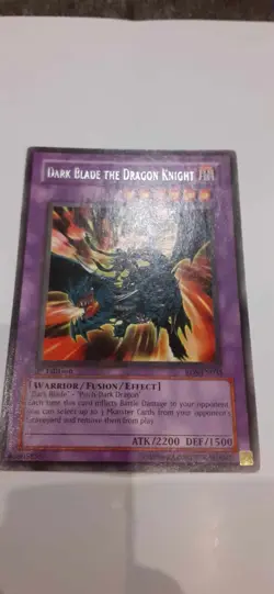 Yu-Gi-Oh - DARK BLADE THE DRAGON KNIGHT - RDS-EN035 - 1st Ed. - RARE - NM -(M123 - Image 1