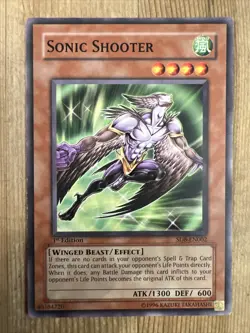 Sonic Shooter Sd8-en002 Yugioh Card LP 1st Edition - Image 1