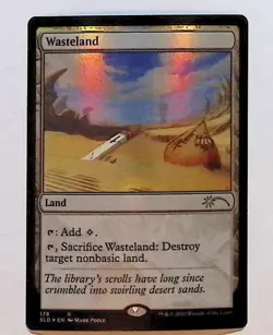 MTG - Magic the Gathering - Wasteland (Foil) - Secret Lair Drop - LP/NM! - Image 1