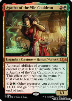 Magic the Gathering | Agatha of the Vile Cauldron [WOE - 199]NM - Image 1