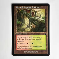 PORTE DE LA GUILDE DE GRUUL MTG RETRO RVR - CARTE MAGIC THE GATHERING FR NEUF - Image 1