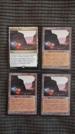 Magic: the Gathering / MtG Gemstone Mine x4 Mixed Sets - Image 1