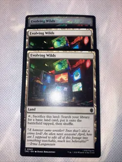 magic the gathering TMNT Evolving Wilds Lot (2 Reg 1 Surge) - Image 1