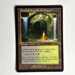 PORTE DE LA GUILDE DE GOLGARI MTG RETRO RVR - CARTE MAGIC THE GATHERING FR NEUF - Image 1