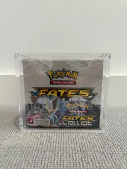 Pokemon XY Fates Collide 36 Pack Booster Box Mint Condition Acrylic Case Sealed! - Image 1