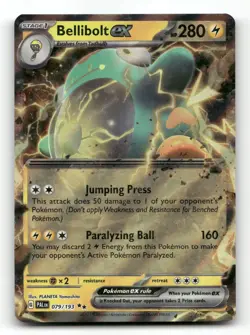 Bellibolt ex 079/193 - Paldea Evolved - Pokemon Card NM/M - Image 1