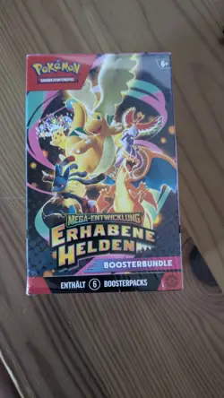 Pokemon Boosterbundle (6 Packs) | Erhabene Helden | OVP & Sealed | Deutsch - Image 4