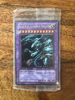 Yugioh Blue-Eyes Ultimate Dragon- JMP-EN005 Limited Edition Holo - Sealed Promo - Image 1