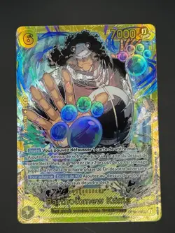 Carte One Piece Bartholomew Kuma SEC OP12-119 Secret Rare FR - Image 1