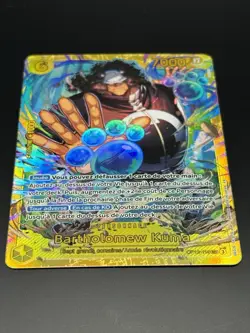 Carte One Piece Bartholomew Kuma SEC OP12-119 Secret Rare FR - Image 3