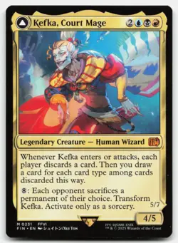MTG Kefka, Court Mage M FINAL FANTASY 231 LP - Image 1