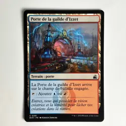 PORTE DE LA GUILDE D'IZZET MTG RVR - CARTE MAGIC THE GATHERING FR NEUF - Image 1