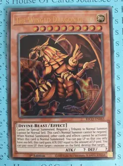 The Winged Dragon of Ra KICO-EN065 Ultra Rare Yu-Gi-Oh Card 1st Edition New (1) - Image 1