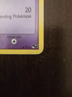 Mew 4/17 POP Series 4 Promo Pokemon Card Holo Foil - Image 5