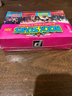1979 ROCK STARS Donruss Trading Card Box Of 36 Wax Packs Sealed #SG-90 - Image 2