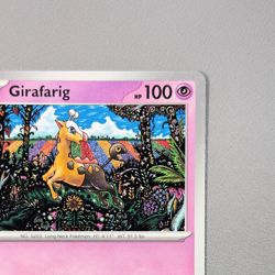 Pokemon TCG Card - Girafarig 83/167 Common | Twilight Masquerade (2024) TWM - Image 5
