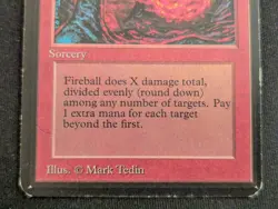 Fireball - Alpha - LP - MTG - Magic The Gathering - Red - Sorcery - Image 2