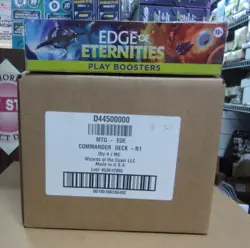 MTG EDGE OF ETERNITIES PLAY BOOSTER + COMMANDER SET (4) - Image 1