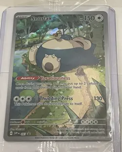 Pokemon Snorlax 051 SV: Scarlet & Violet Promo Holo Promo Basic 150 HP - Image 1
