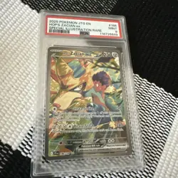 Pokemon Hops Zacian EX Holo Scarlet & Violet Journey Together Mint PSA 9 - Image 1