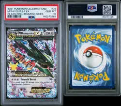 2021 Pokemon M Rayquaza EX - Celebrations - 76/108 - PSA 10 Gem MT - Image 3
