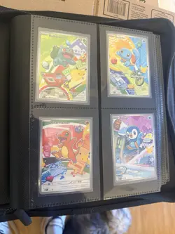 Full Set of 9 Pokemon First Partner Series 1 Illustration Collection English - Image 3