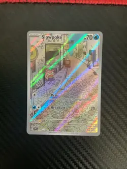 Pokemon TCG Slowpoke 204/198SV01 Scarlet & Violet Base Set Illustration NM - Image 1