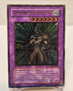 Ultimate Rare Elemental Hero Aqua Neos POTD-EN031 1st Edition Yugioh 1587 - Image 1