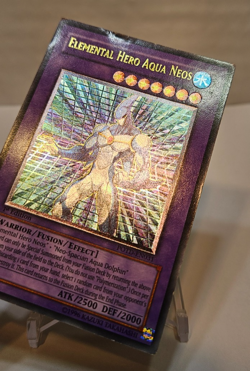 Ultimate Rare Elemental Hero Aqua Neos POTD-EN031 1st Edition Yugioh 1587 - Image 3