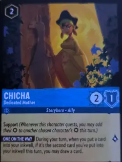 Chicha - Dedicated Mother 5 P Disney Lorcana Promo Cards Lorcana NM - Image 2