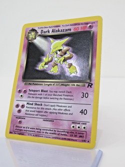 🧠✨ Dark Alakazam 1/82 Holo Rare Team Rocket Pokemon Card WOTC LP+/NM 🧠✨ - Image 4