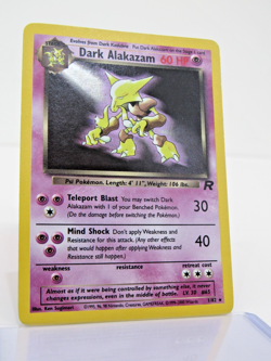 🧠✨ Dark Alakazam 1/82 Holo Rare Team Rocket Pokemon Card WOTC LP+/NM 🧠✨ - Image 5