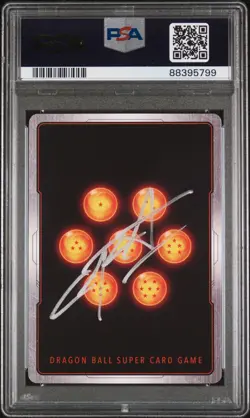 Dragon Ball Super Card Game - SSB Vegeta Unbridled SCR PSA 9 Chris Sabat AUTO - Image 5