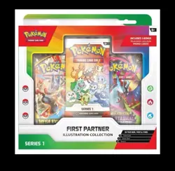Pokemon Cards 30th Anniversary First Partner Illustration Collection Series 1 - Image 1