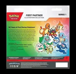 Pokemon Cards 30th Anniversary First Partner Illustration Collection Series 1 - Image 2