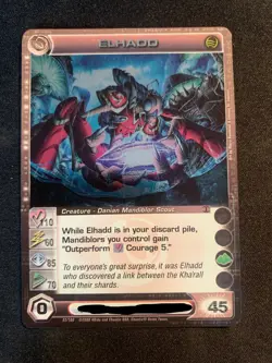 Elhadd - Rare - Chaotic Card - Turn of the Tide 'Max CPW' N/M - Image 1