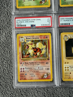 Pokemon PSA Holo Lot (6 Cards) – Gym Heroes, Rocket, Challenge WOTC Vintage - Image 5