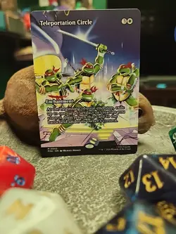 MTG Teleportation Circle - Regular - Teenage Mutant Ninja Turtles #0002 - Image 1