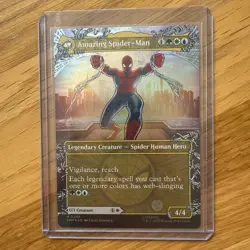 Amazing Spider-Man - Foil Double-Sided Mythic 0208 - Marvel's Spider-Man - MTG - Image 1