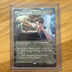 Amazing Spider-Man - Foil Double-Sided Mythic 0208 - Marvel's Spider-Man - MTG - Image 2