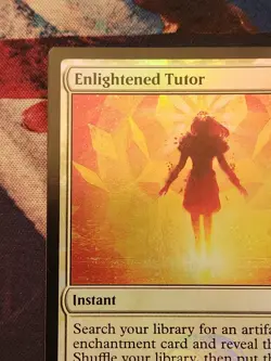 MTG - Enlightened Tutor - Judge Promo Foil NM - Image 3