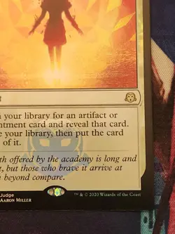 MTG - Enlightened Tutor - Judge Promo Foil NM - Image 5