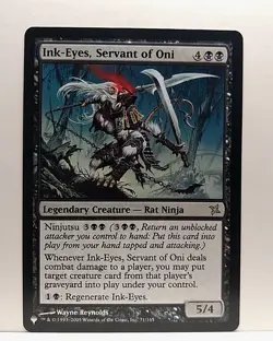 Magic The Gathering Ink-Eyes, Servant of Oni Betrayers of Kamigawa NM. Mtg4 - Image 1